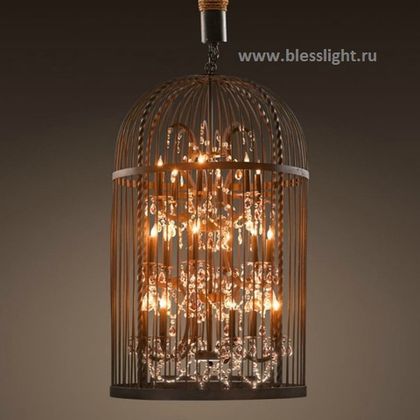 Люстра Vintage birdcage 5006–D6+6