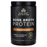 Ancient Nutrition, Bone Broth Protein, соленая карамель, 506 г (1,12 фунта)