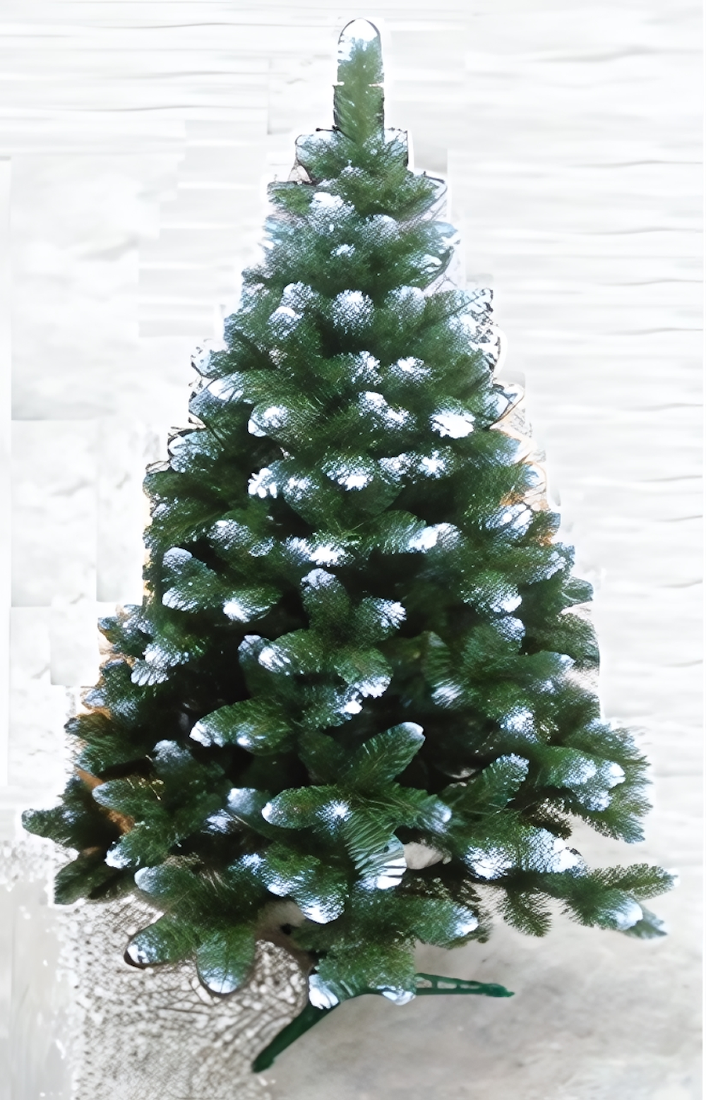 Ель искусственная "Европейская шишка большая" 160см. белоснежные кончики