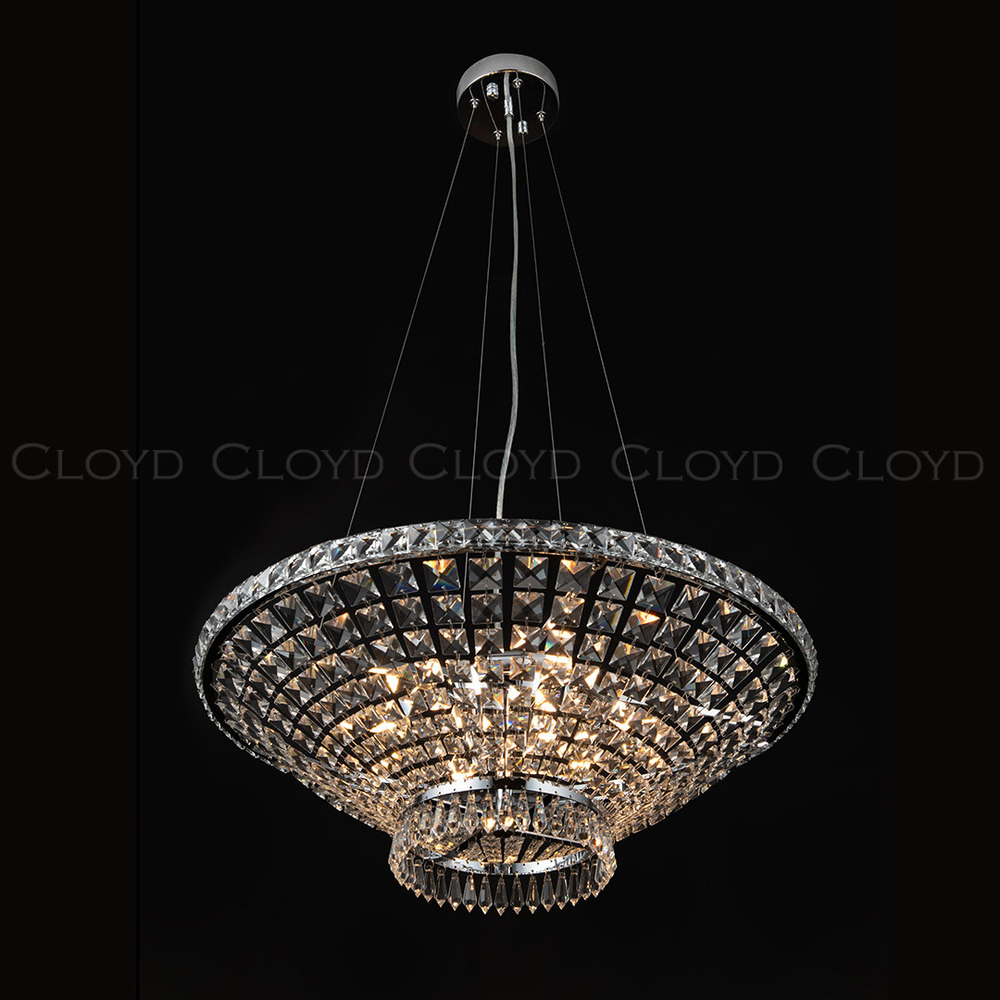 Люстра Cloyd FIALA C8 / Ø60 см - хром (арт.11454)