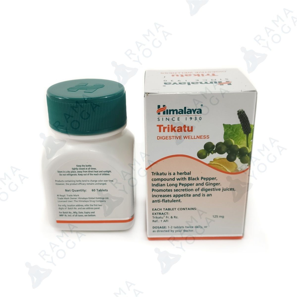 Трикату в капсулах / trikatu Himalaya