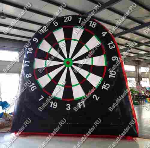 Надувной герметичный дартс «Стандарт» диаметр 4 м, размер 4×1,5×4 м
