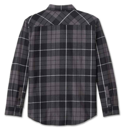 Рубашка Essence Shirt - Black Plaid Harley-Davidson