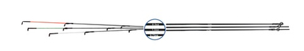 Квивертип  0.75oz (carbon) к удилищу фидер Pro Sport Dumchev 11ft 40+; 12ft 60+; 13ft 80+