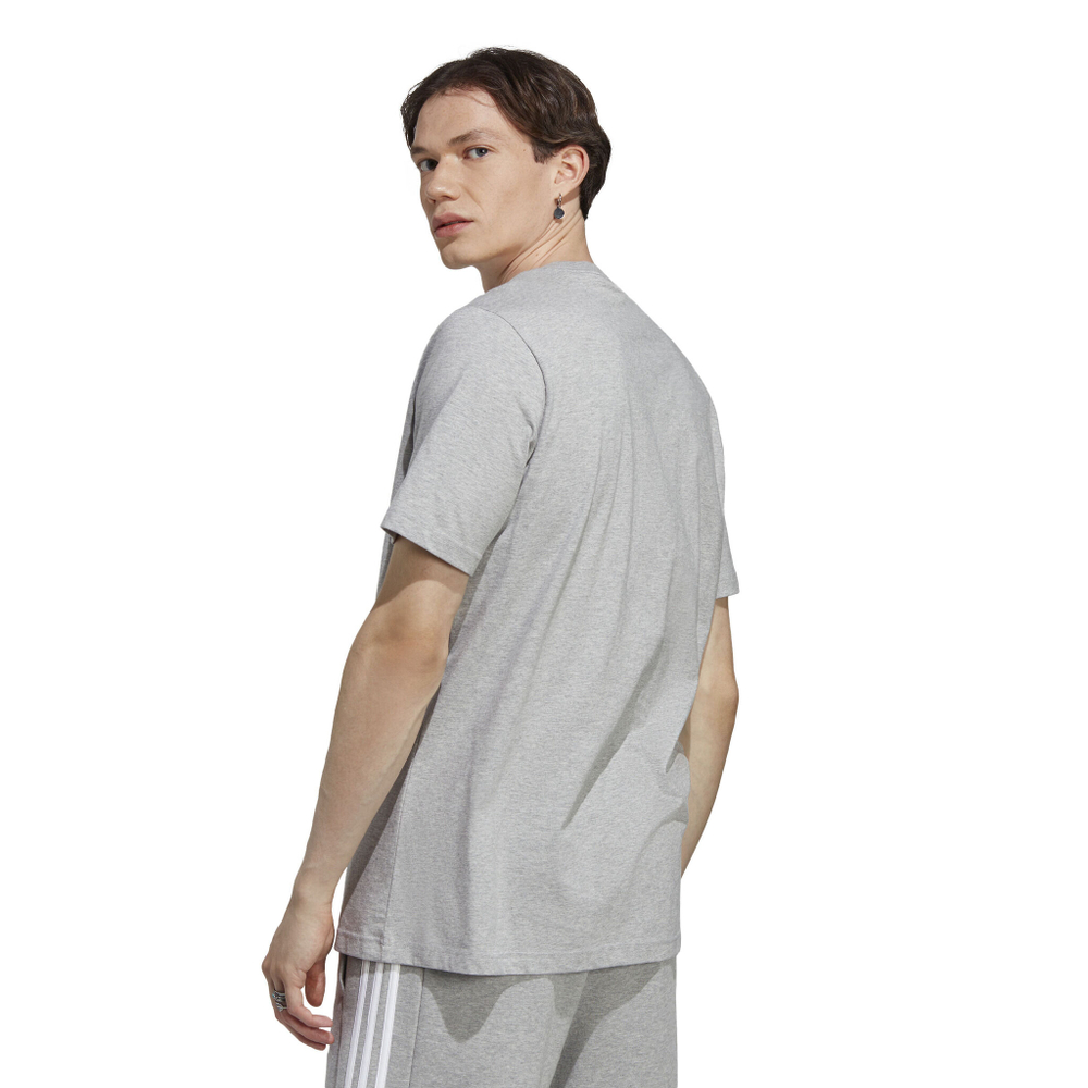 Мужское теннисное поло adidas Essentials Single Jersey Embroidered Small Logo T-Shirt Men - Lightgrey