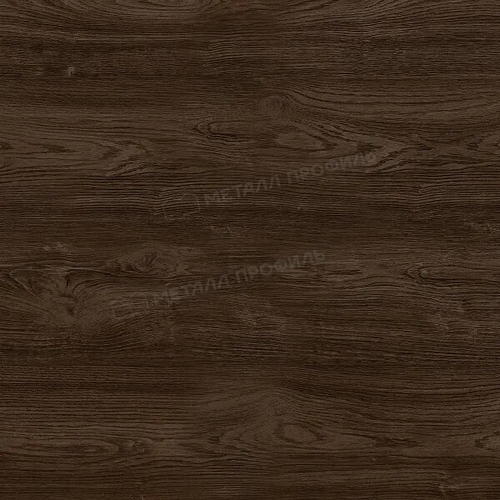 Сайдинг металл Планка стыковочная сложная Woodstock Мореный дуб 75х3000мм толщ. 0,5мм. МП