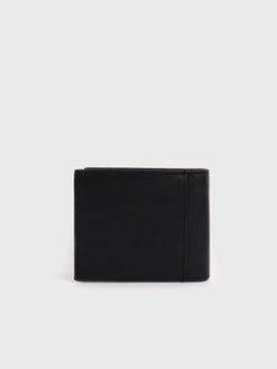 Кошелек Calvin Klein Leather Logo Plaque Bifold Wallet