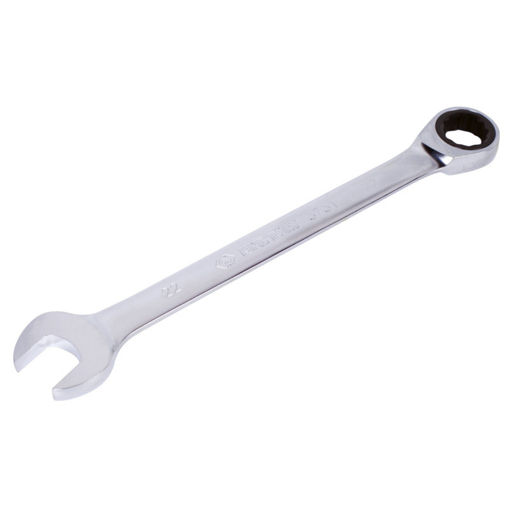 Ключ трещоточный комбинированный 22 мм KING TONY 373122M