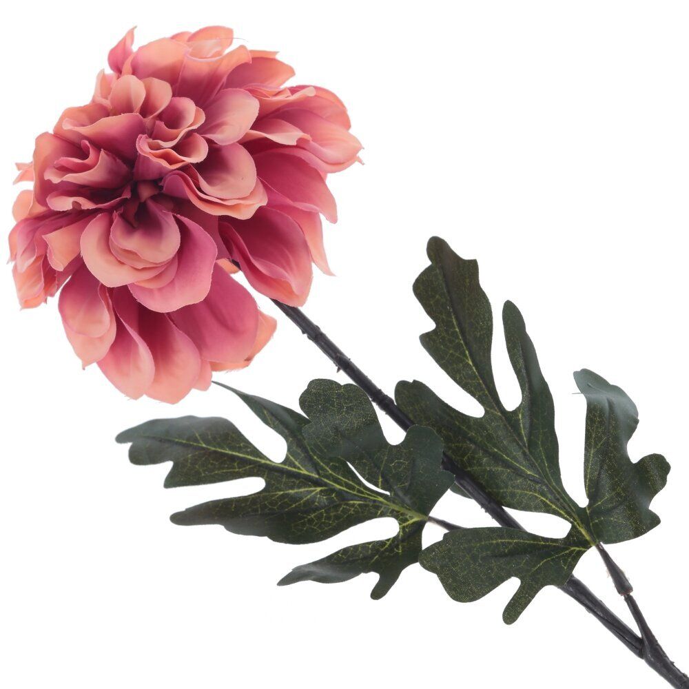 GAEM Цветок искусственный "Георгин", L17 W11 H76 см