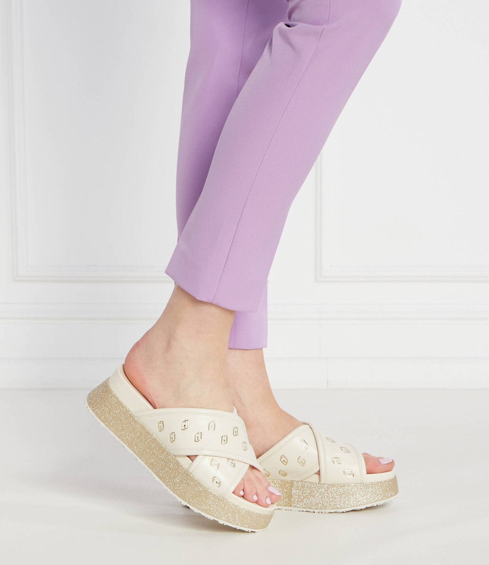 Шлепанцы FRIDA Liu Jo - кремовый(SA4147 EX014)