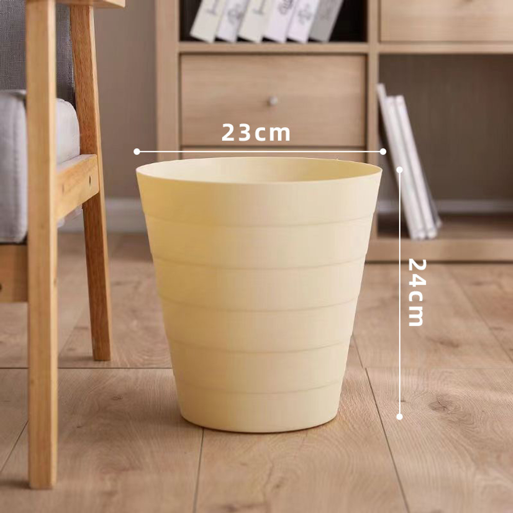 Ведро для мусора Hestra, 6,8 л, желтый, полипропилен