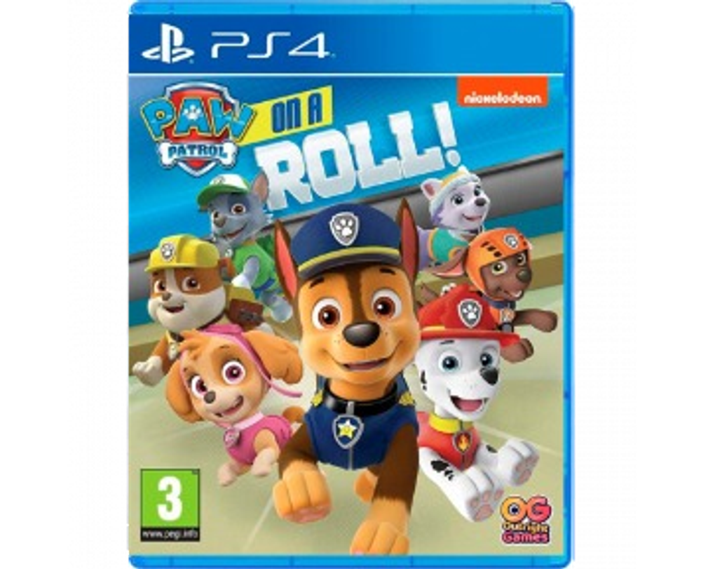 Paw Patrol On A Roll! (PS4) Б/У