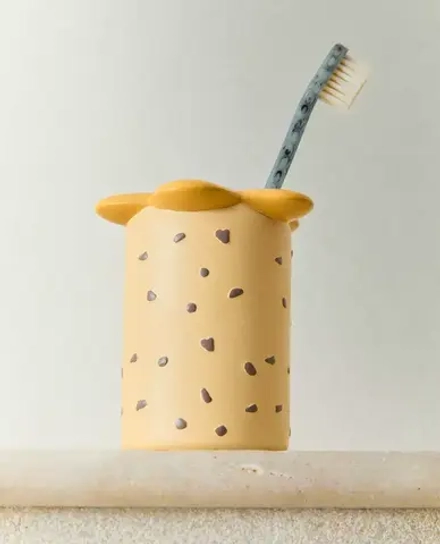ZARA HOME ДЕТСКИЙ ДЕРЖАТЕЛЬ ДЛЯ ЗУБНЫХ ЩЕТОК, КОРИЧНЕВЫЙ