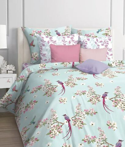 КПБ "Nocturn" Ткань: Импортная бязь (100% хлопок), плотность 130-135 г/м2.