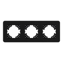 Рамка стеклянная FRM-OMALI-SFGS-3-BK (Arlight, -) 049713