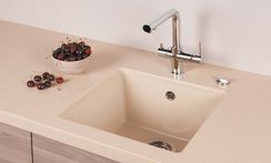 Мойка SCHOCK Quadro 50 Cristalite 450x430 (подстольный монтаж) баварский камень