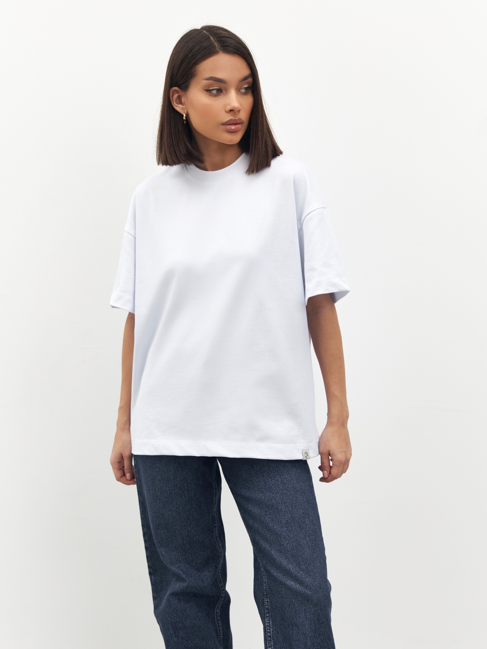 Футболка оверсайз из 100% хлопка