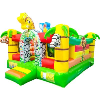 Коммерческий надувной батут «Сафари-экскурсия» 4x3.5x2,5 м