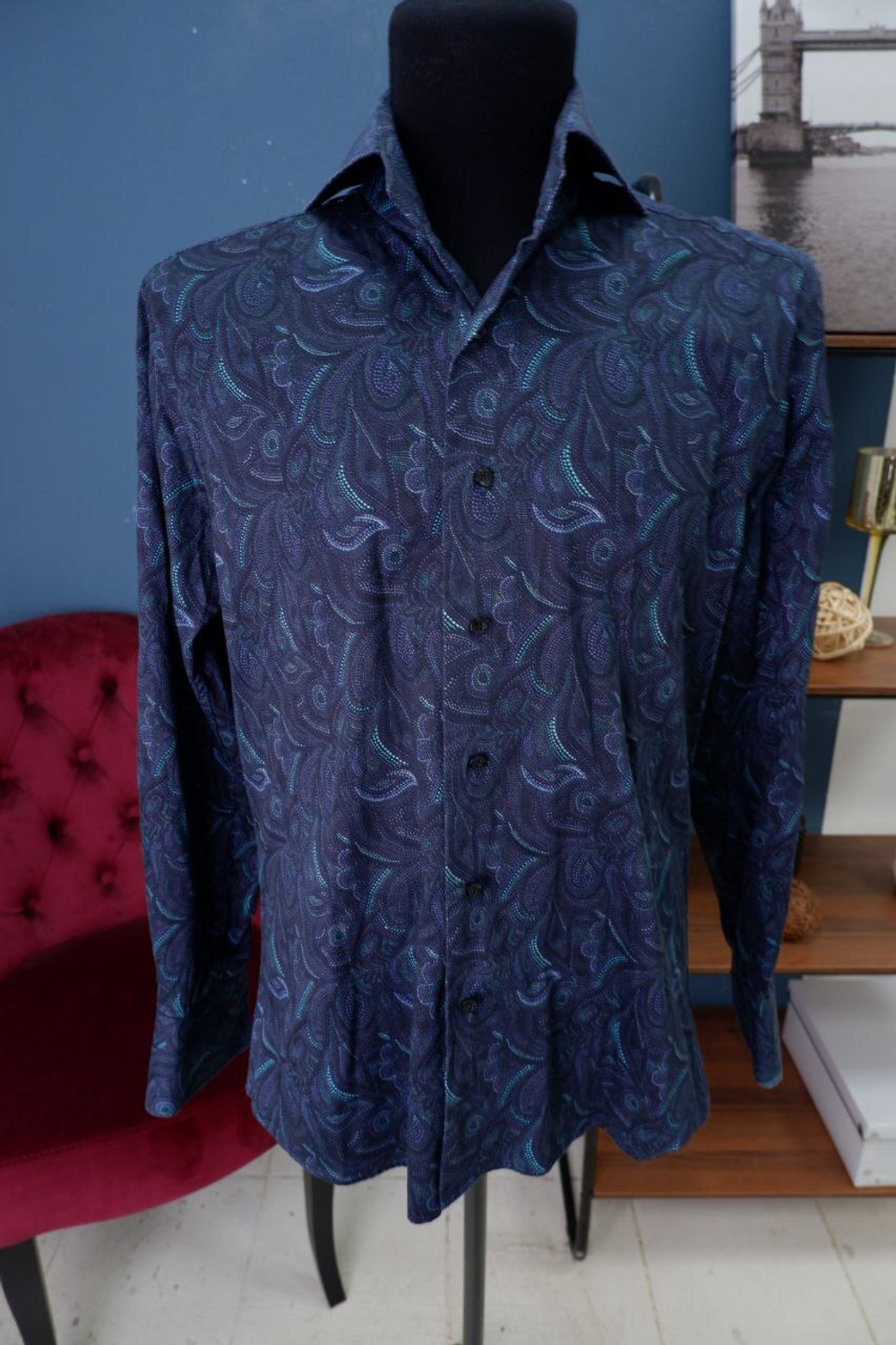 Рубашка Boucheron  с принтом 48 размер