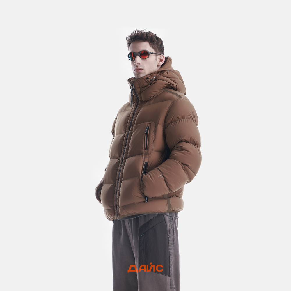 Пуховик мужской Krakatau Qm559-820 Rook Hooded Puffer Jacket