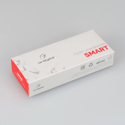 Пульт SMART-R28-RGBW Black (1 зона, 2.4G) (Arlight, IP20 Пластик, 5 лет) 023479