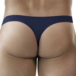 Мужские трусы тонги темно-синие Clever Moda DESIRABLE THONG 183008