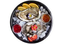 Сет Хасанские КРУПНЫЕ устрицы, 2шт Сет Хасанские КРУПНЫЕ устрицы, 2шт