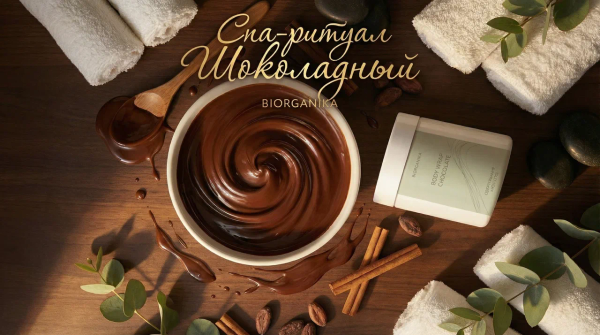 Шоколадный спа-ритуал BIORGANIKA: готовая спа-программа для вашего бизнеса