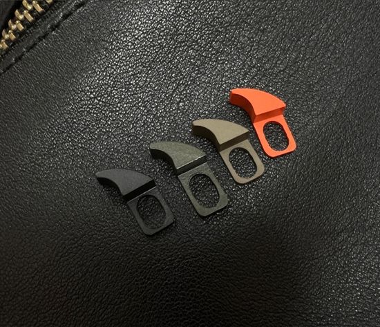 Сьемный вейв для складных ножей Orange (Оранжевый)