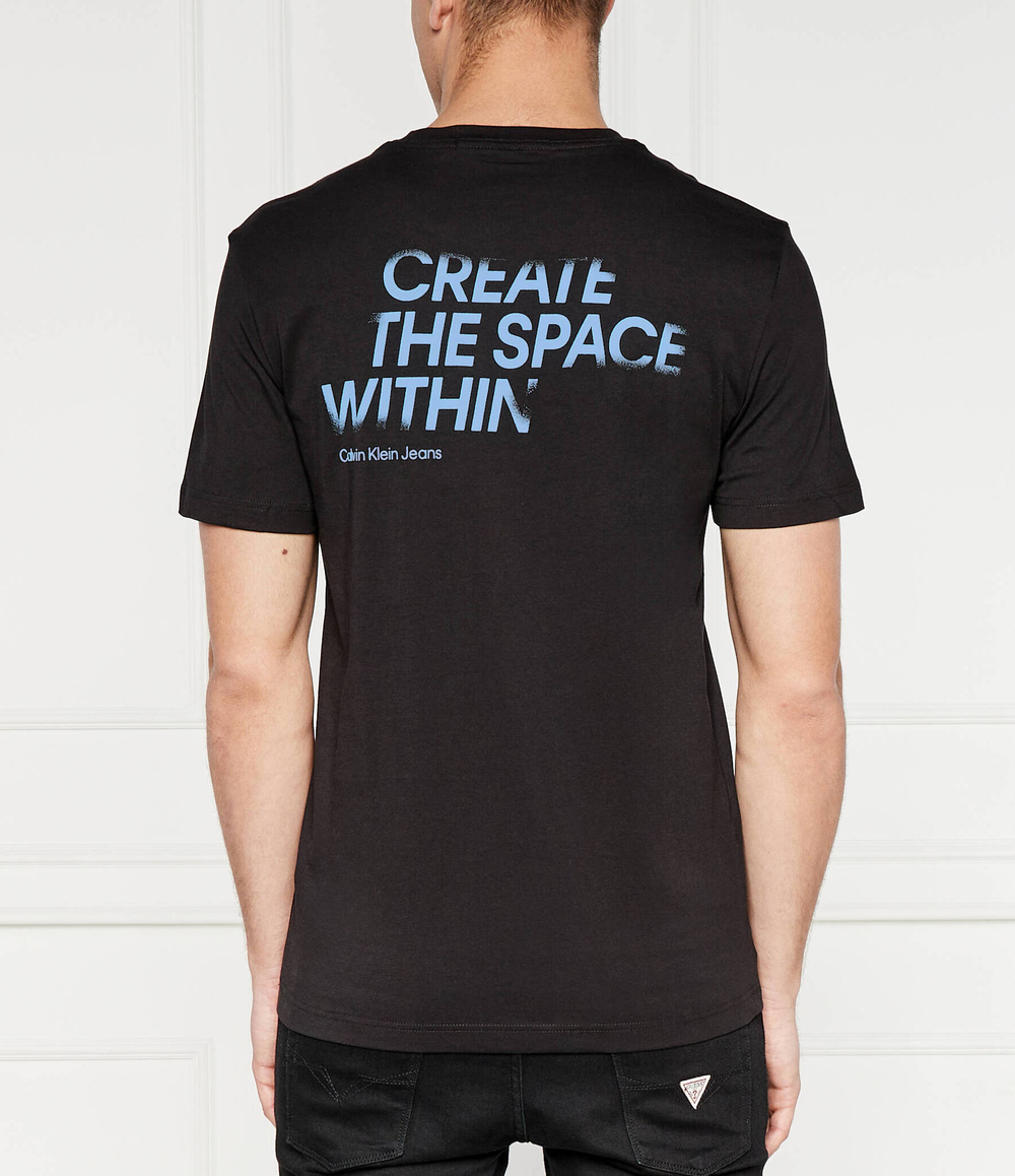 Футболка CALVIN KLEIN JEANS - черный(J30J325197)