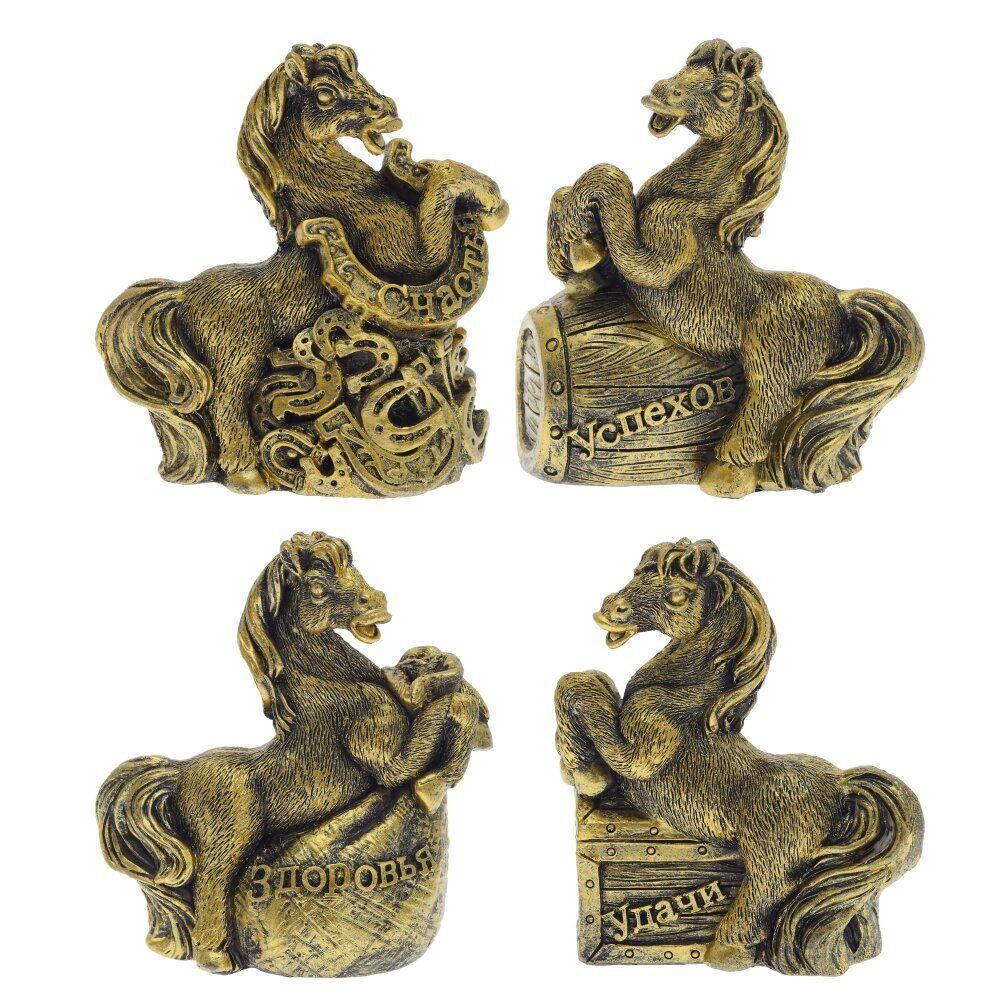 GAEM Копилка "Лошадь", L8 W6 H9,5 см, 4в.