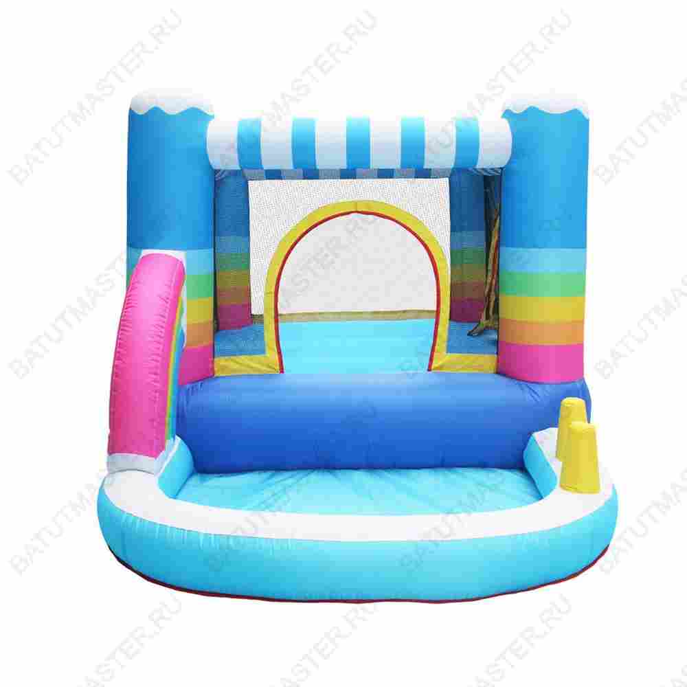Батут для дома "Весёлая радуга" 2,9*2,0*1,5 м