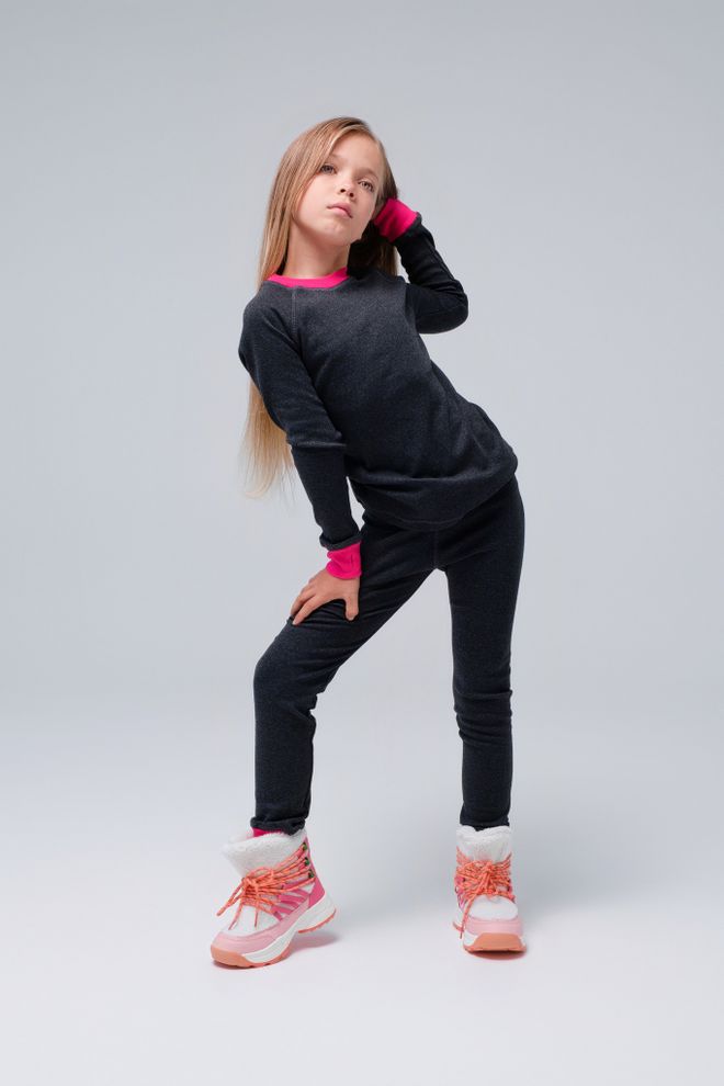 Термобелье (Графит/Фуксия)