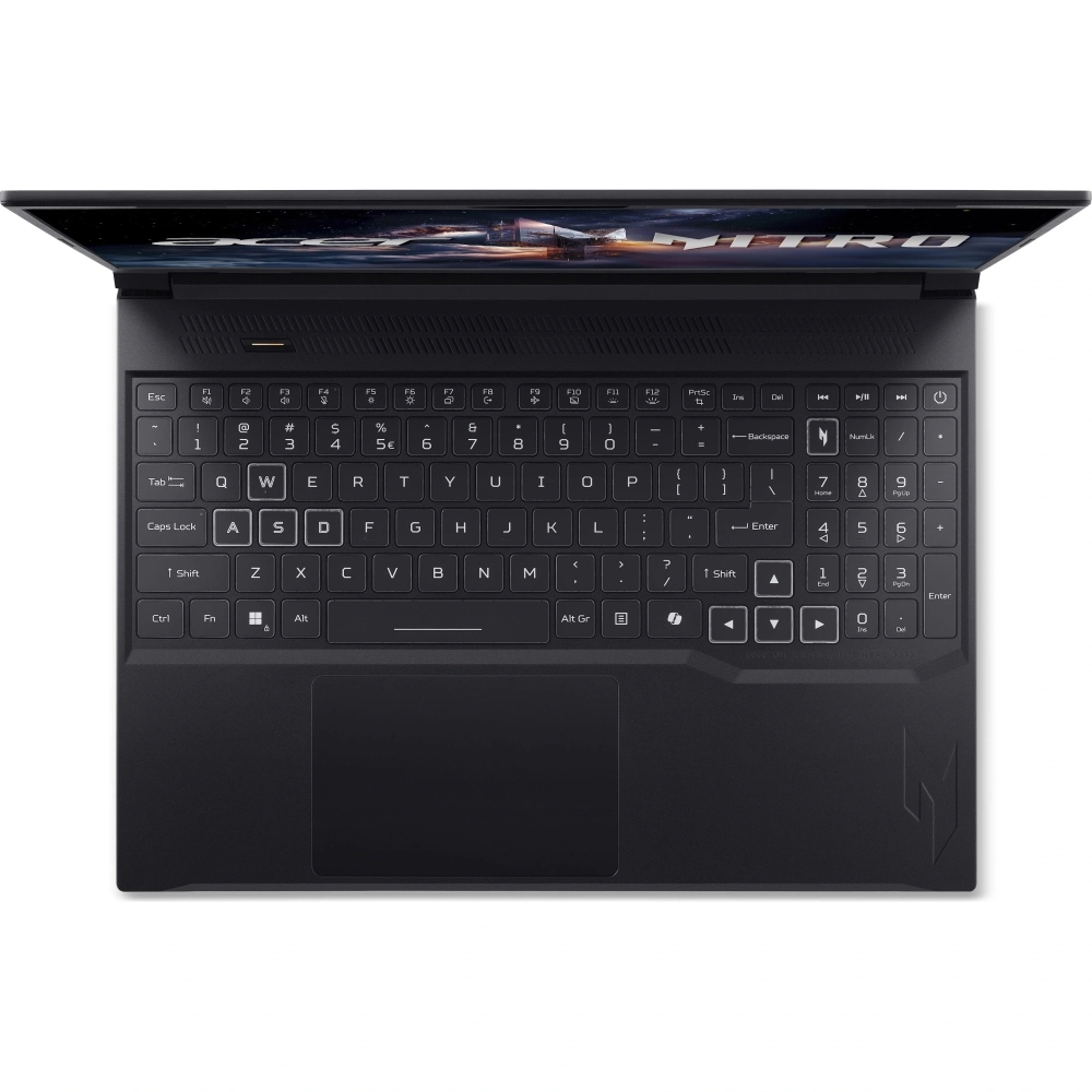 Ноутбук Acer Nitro V 16S ANV16S-71-75R0 Intel Core 7 240H/32Gb/SSD1Tb/RTX5060 8Gb (85W)/16"/IPS/WQXGA/2560x1600/180Hz/NoOS/Black/2.1kg (NH.U28CD.003)