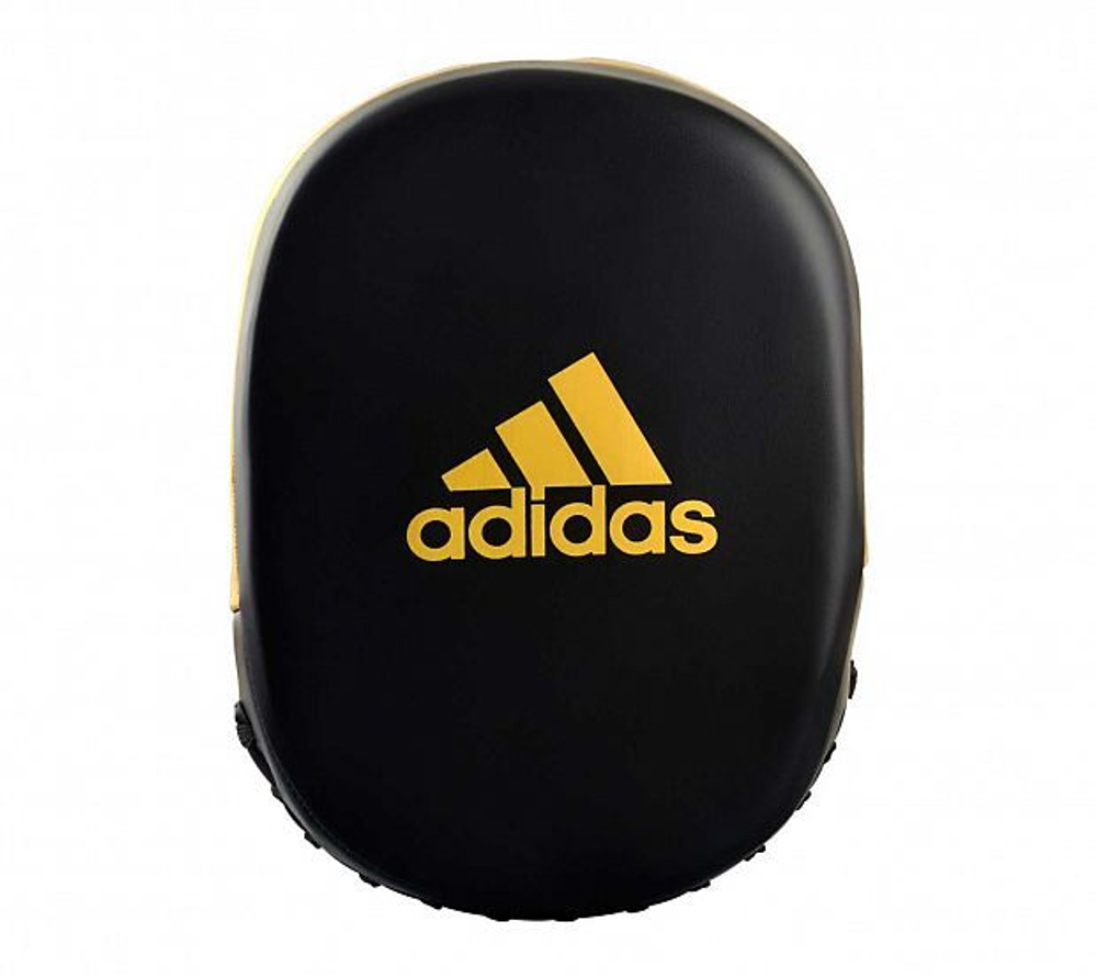Лапы тренерские Adidas Speed 550 Micro Air Focus Mitt черно-золото-серебристые