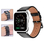 Ремешок из кожи для Apple Watch 38/40мм, 011841 Серый