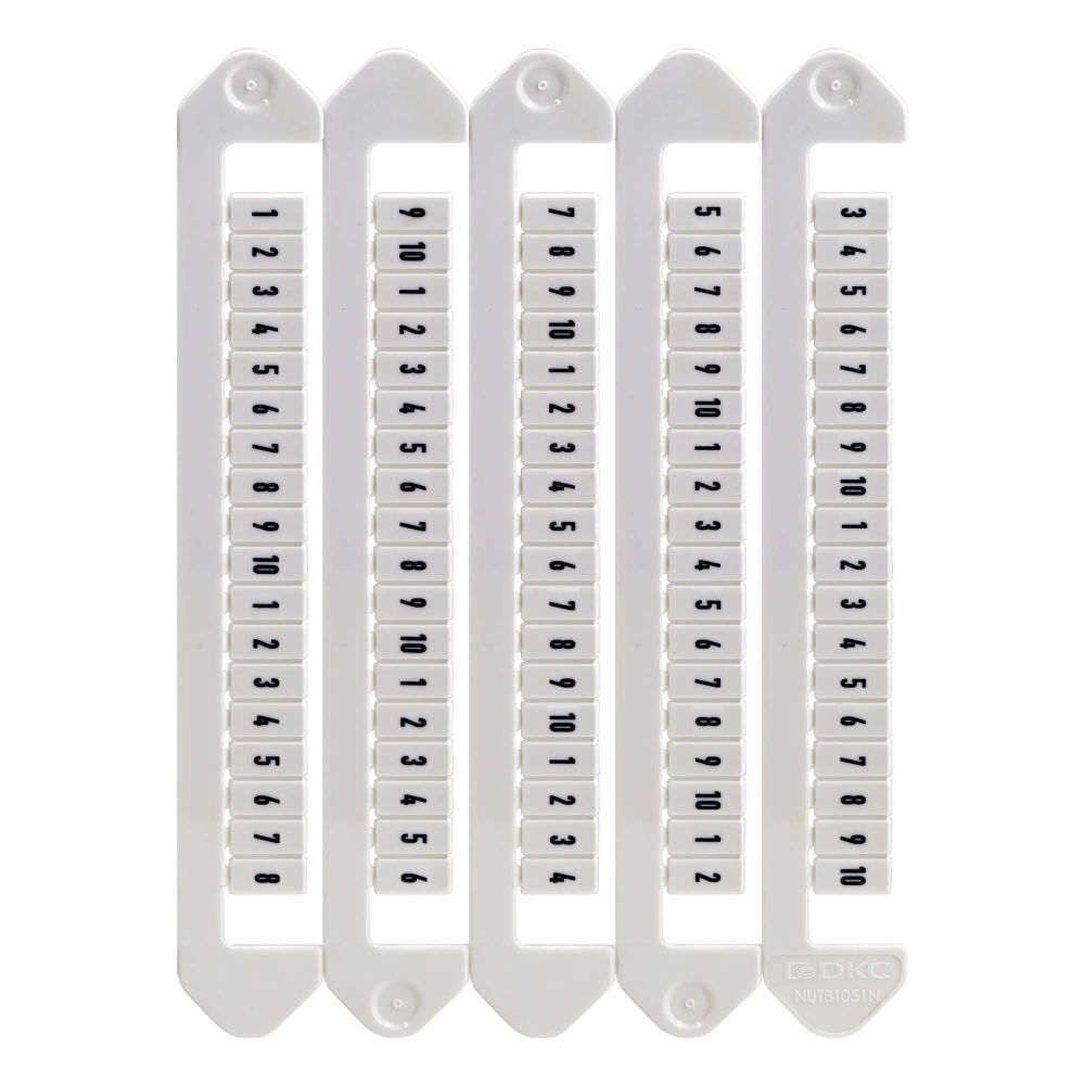 Маркировка для клемм, ширина 5 мм, символ &quot;3&quot;, горизонтальная ориентация