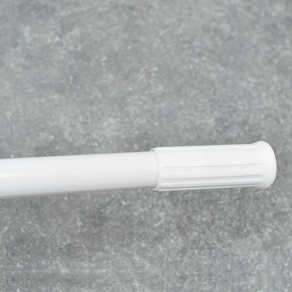 Карниз для шторы для ванной, телескопический 110-200см (513554)