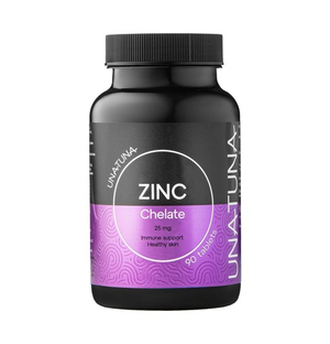 UNATUNA Zinc Chelate 25 мг, 90 таблеток