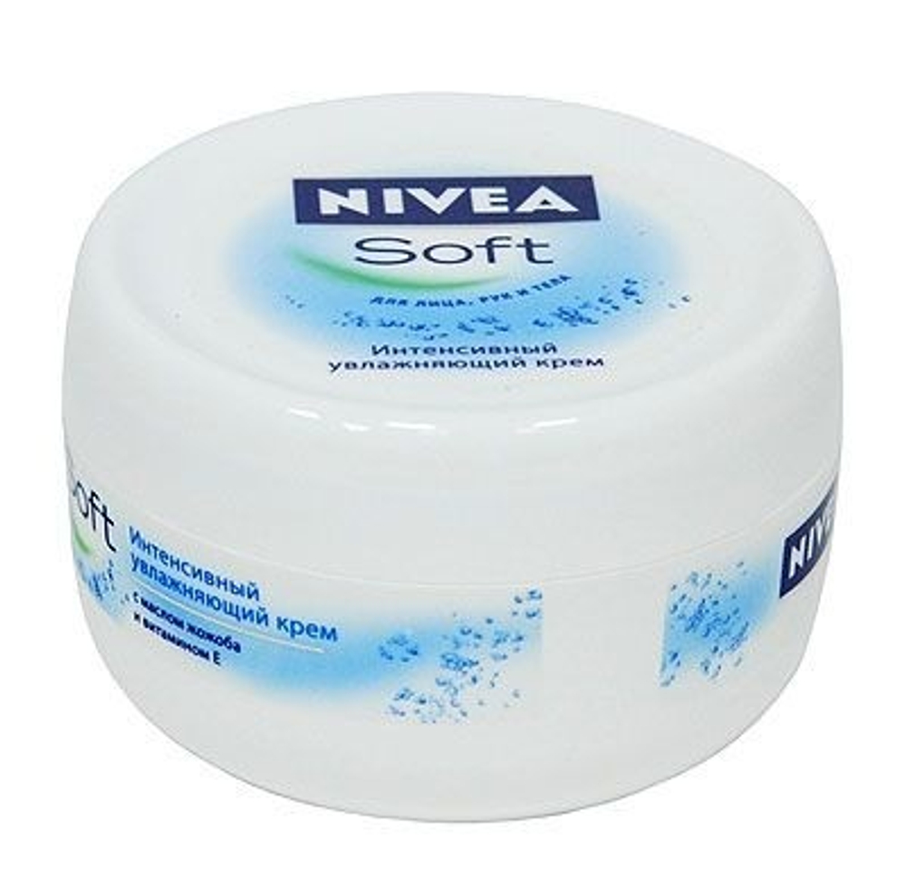 Nivea Крем интенсивный Soft, увлажняющий, 200 мл