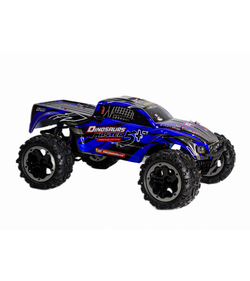 Радиоуправляемый монстр Remo Hobby Dinosaurs Master Brushless UPGRADE PLUS (синий) 4WD 2.4G 1/8 RTR