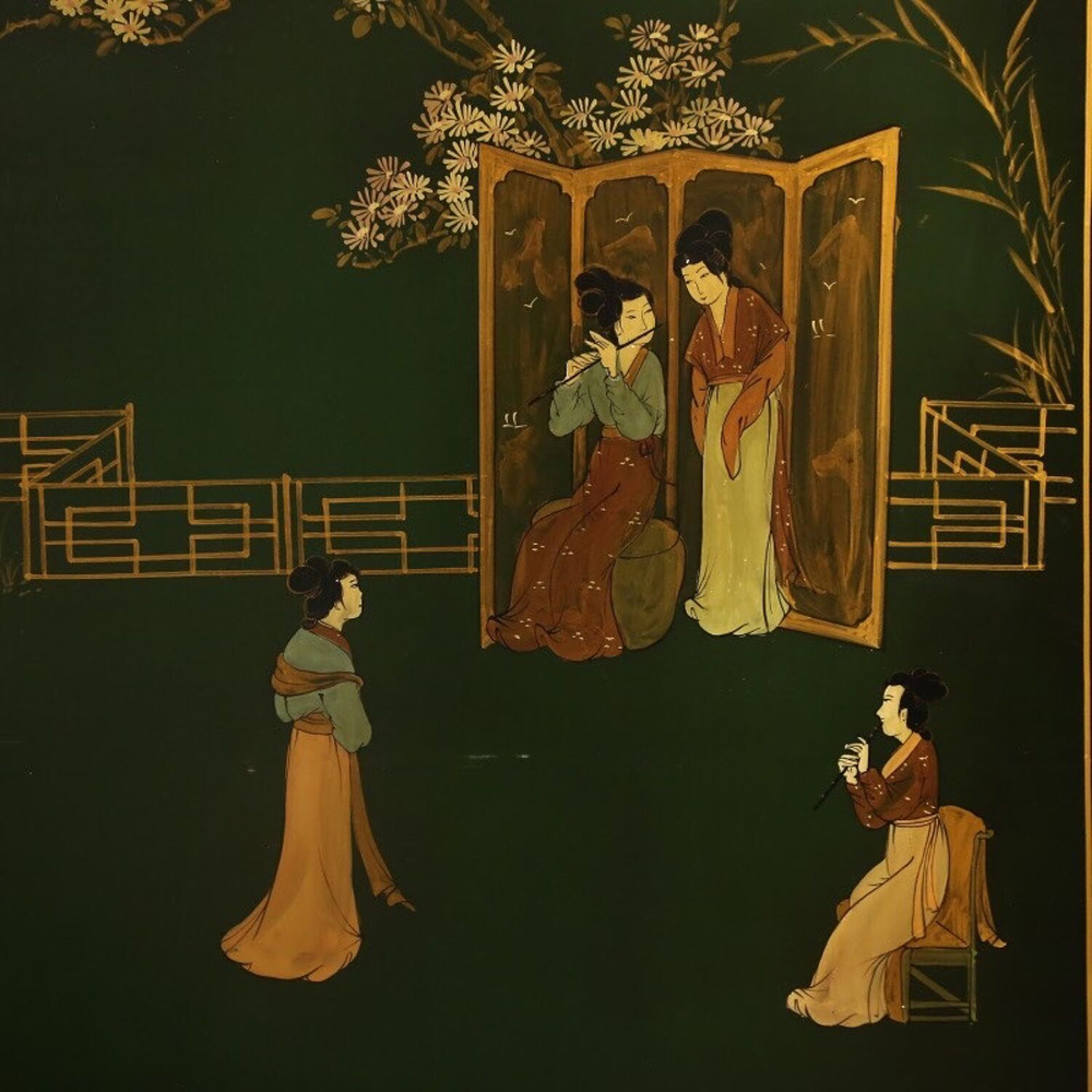 Витрина в стиле шинуазри