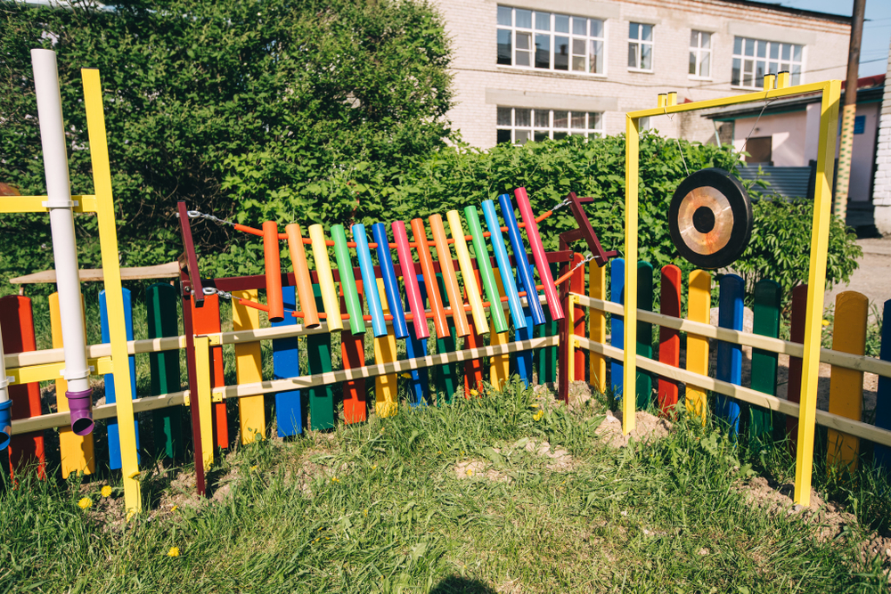 Музыкальная установка Ксилофон