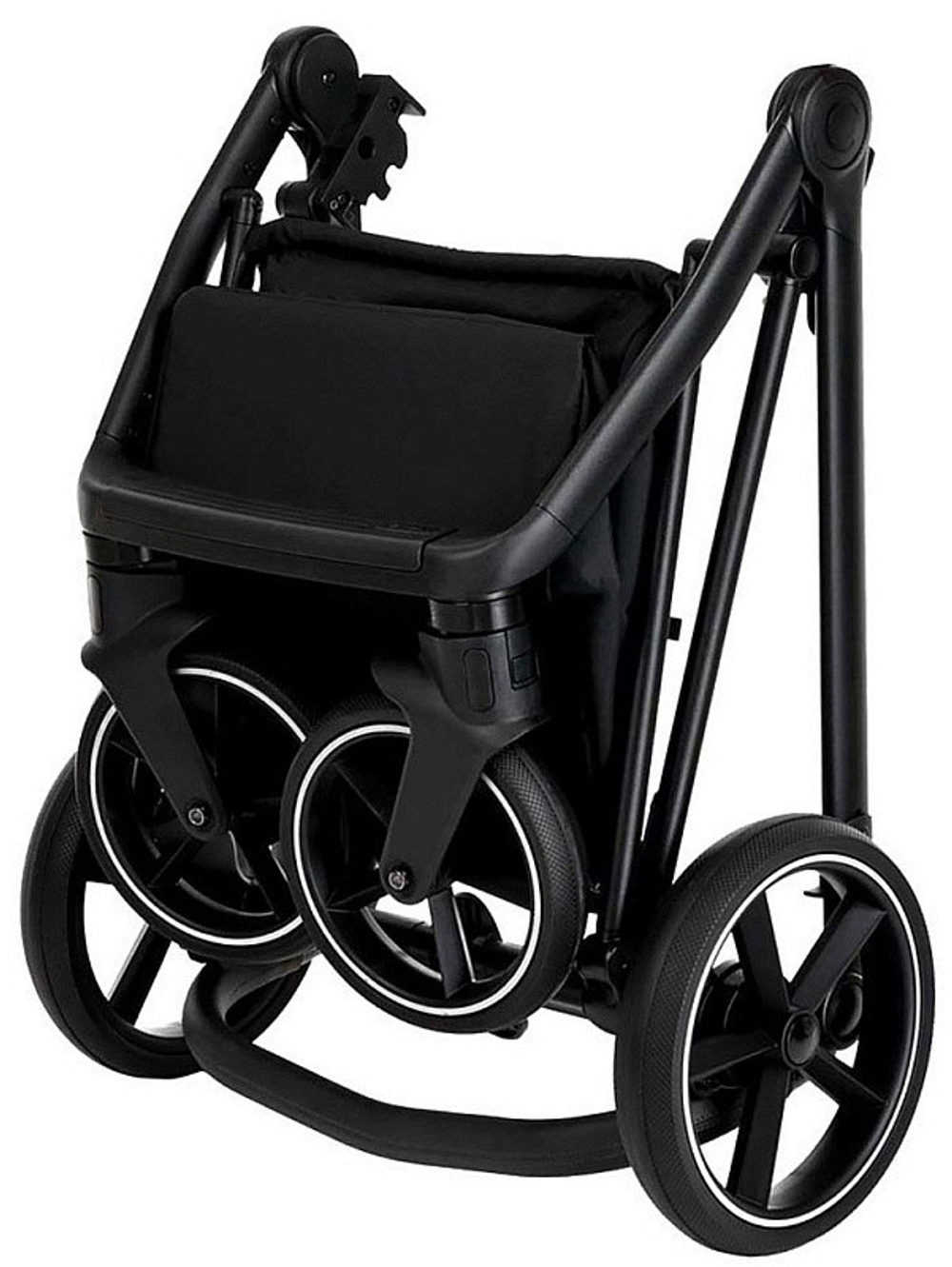 Детская коляска Roan Sol Flowers 3 в 1 с автокреслом Pituso Santiso Pro RSF/5002 Gray/Black