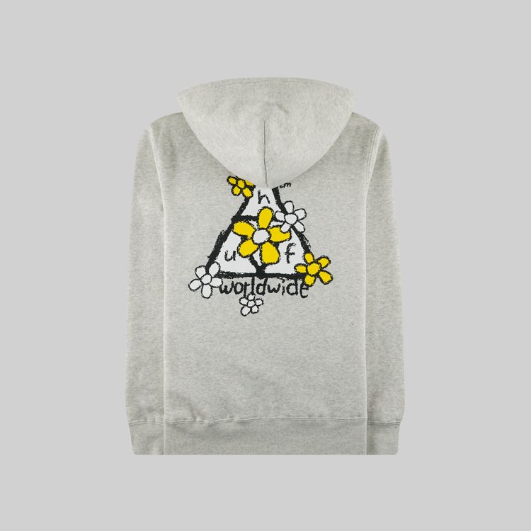 Толстовка мужская HUF Pushing Daisies артикул:PF00348-ATHHR - купить в магазине Дайс