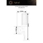 Настенный светильник Aployt Klaris APL.626.11.01