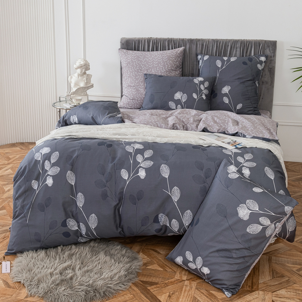 Комплект постельного белья Люкс Сатин 100% хлопок на резинке AR316