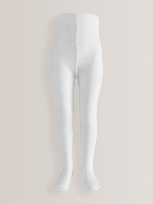 Колготки школьные для девочки Next D49-402, Белый, 40 ден