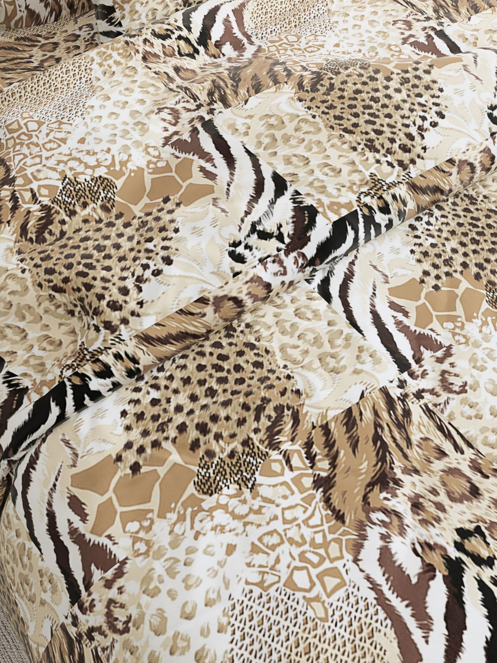 Наволочка комплект 2шт Сказка "Сафари" 50х70 см, перкаль