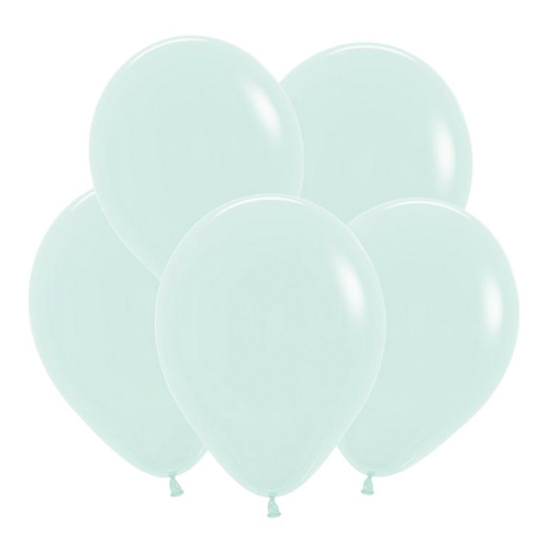 S 18" Матовый Пастель Мятный / Green / 5 шт.